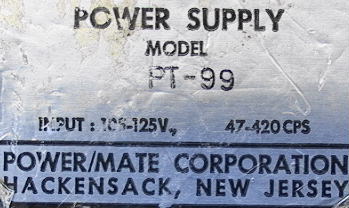 the unloaded output voltage over at least a 10 volt range by turning 