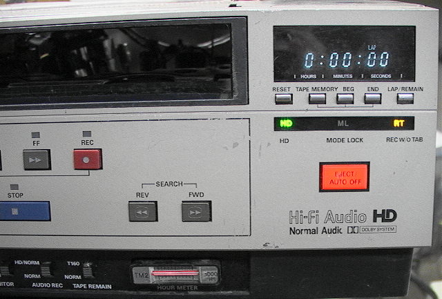 Panasonic AG 6810 Professional VCR Dolby Hi Fi Audio HD  