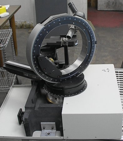 axis Eulers cradle Single crystal diffractometer