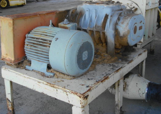 Item 3 is a 50 hp roots type blower