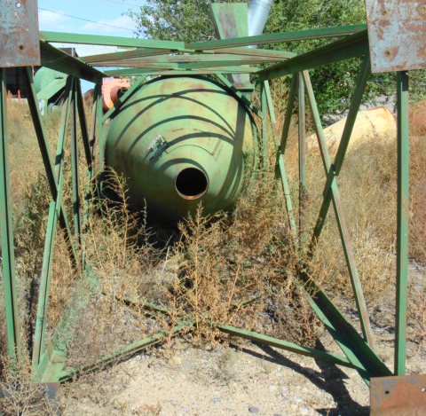 Item 12 is a modest size cyclone dust collector separator with stand.