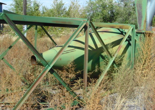 Item 12 is a modest size cyclone dust collector separator with stand.