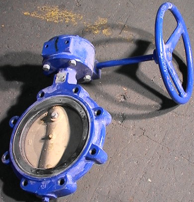 Keystone 8 Butterfly Valve 301 ratio gear box  