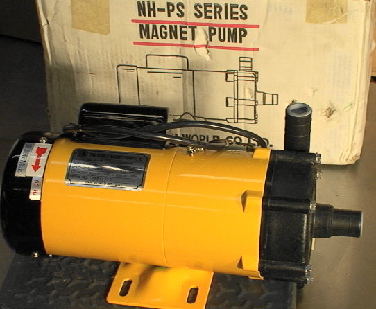 PAN WORLD MAGNET Chemical PUMP NH 250PS non metalic  